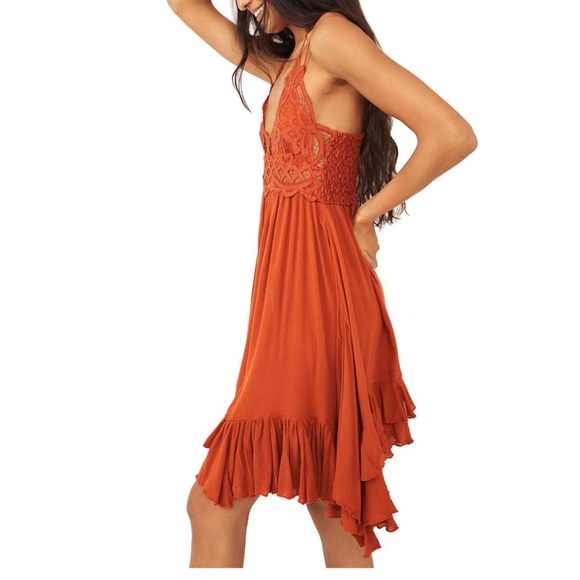 Free People Women's Free People Adella Slip Lace Dress - Picture 5 of 5